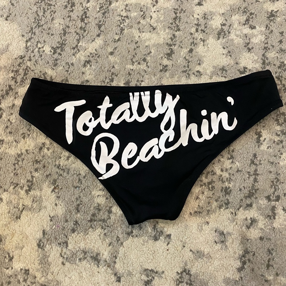 Victoria’s Secret bikini bottoms “ totally Beachin”